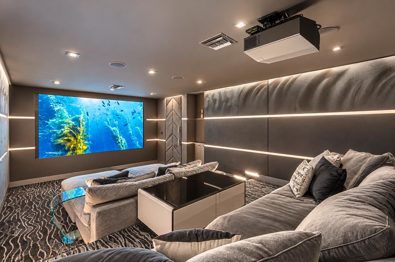13920 Stirling Road Southwest Ranches, FL 33330 - Photo 55 of 81 Bright luxury private home theater