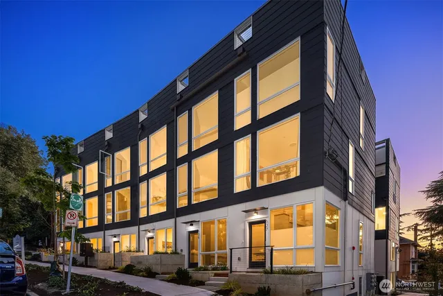 a city view with building exterior