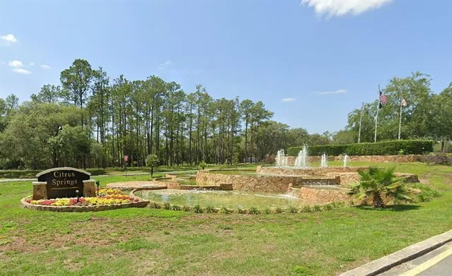 a view of a lake with houses
