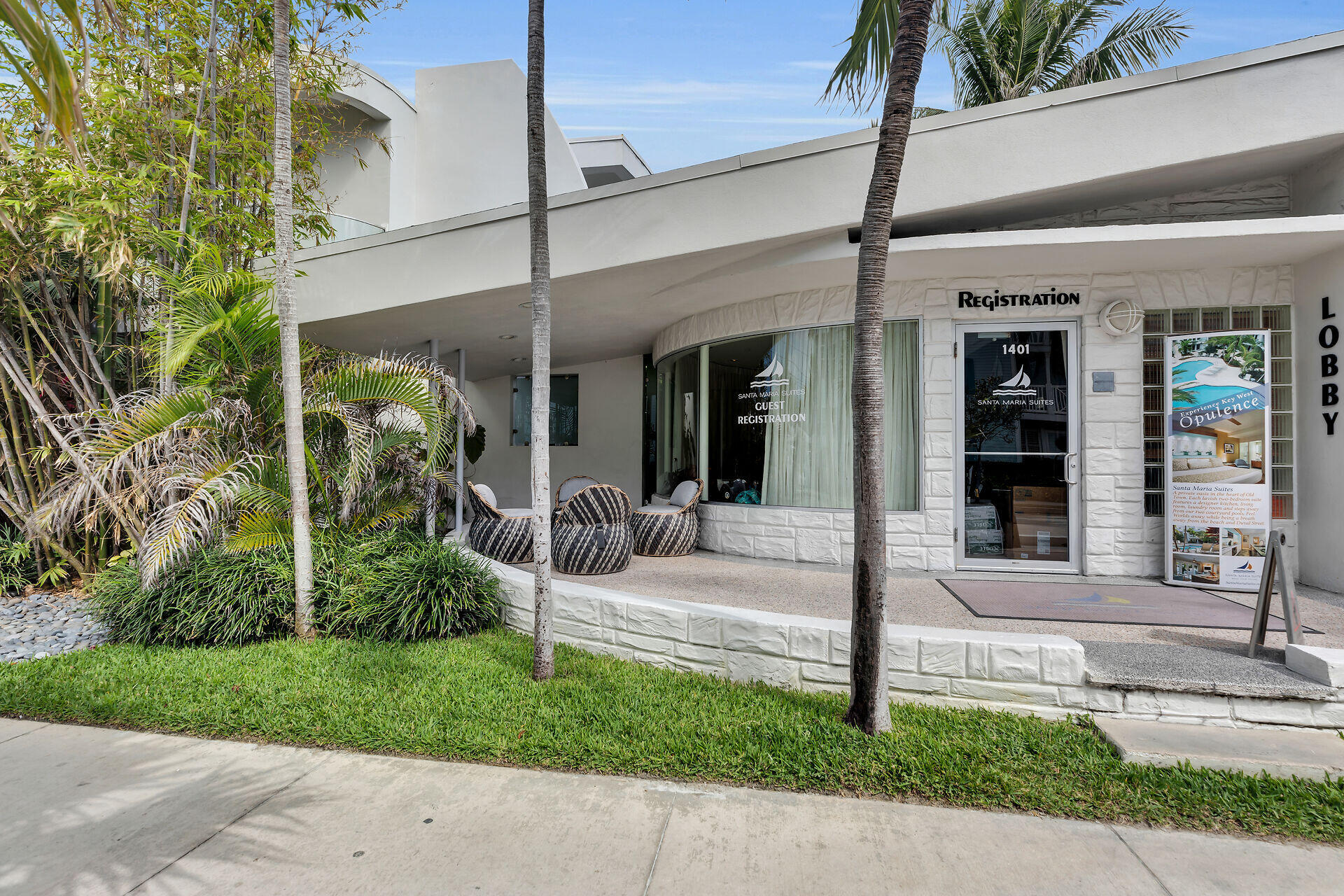 1401 Simonton Street, Unit 16 Key West, FL 33040 - Photo 24 of 29 a view of a lobby with a porch