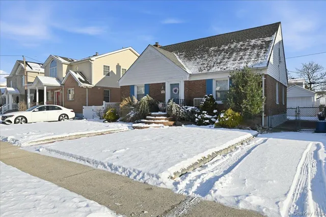 a view of a building with a street