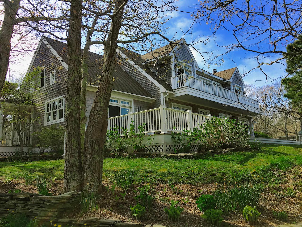 58 Slough Pond Road Truro, MA 02666 - Photo 5 of 30 a view of a house with backyard and garden