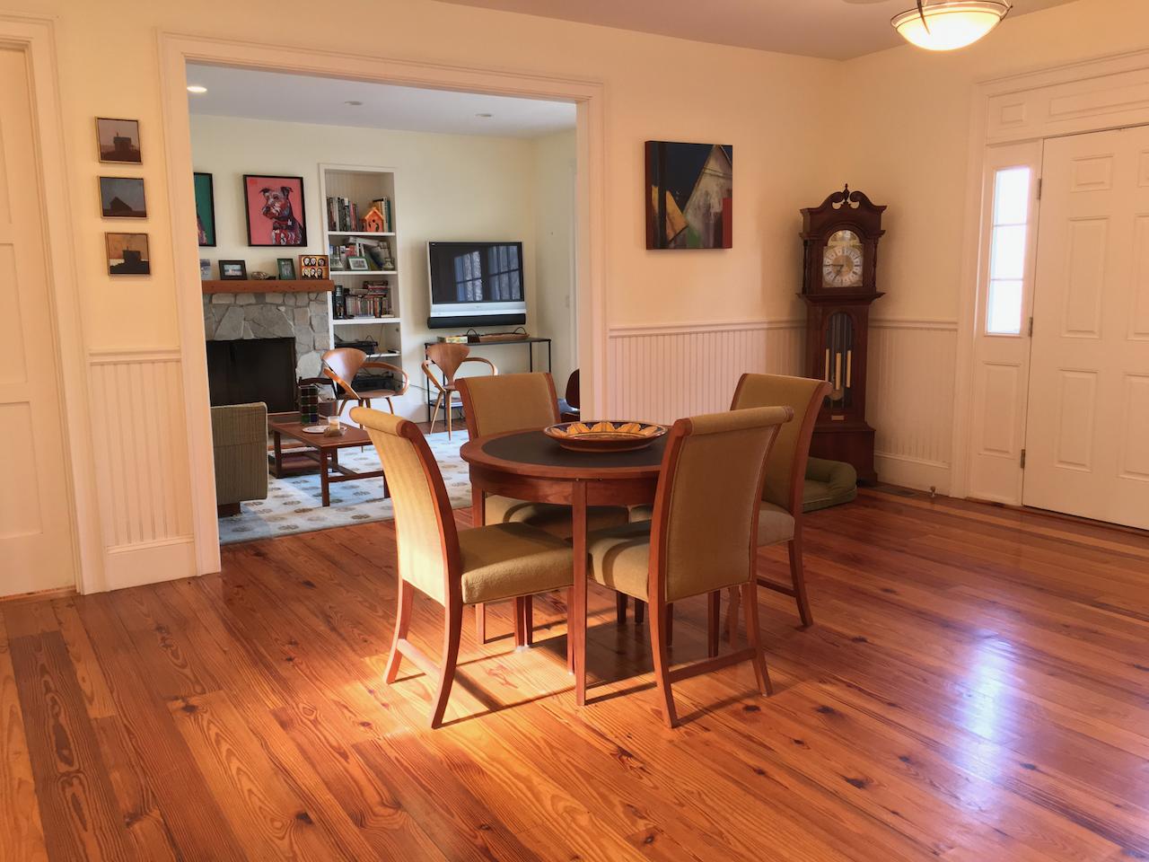58 Slough Pond Road Truro, MA 02666 - Photo 10 of 30 a dining room with furniture and wooden floor