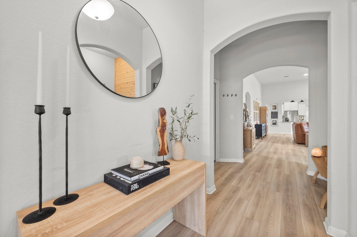 352 Backstays Loop Kyle, TX 78640 - Photo 2 of 39 a view of a living room and bathroom