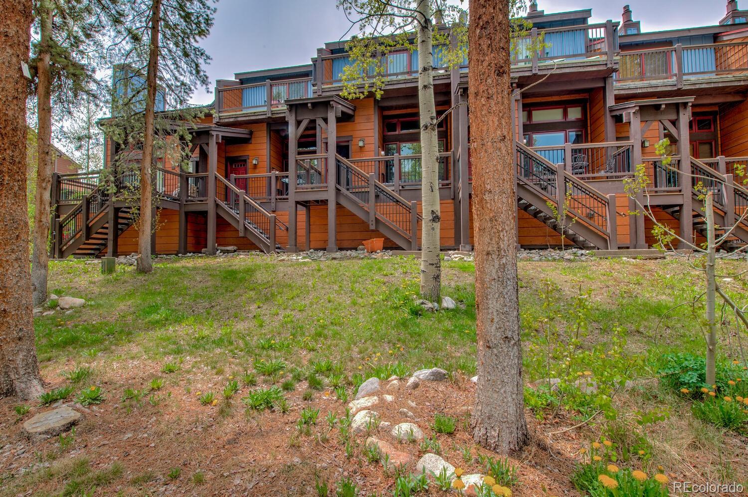 200 Primrose Path, Unit 11 Breckenridge, CO 80424 - Photo 25 of 32 a view of a house with a yard
