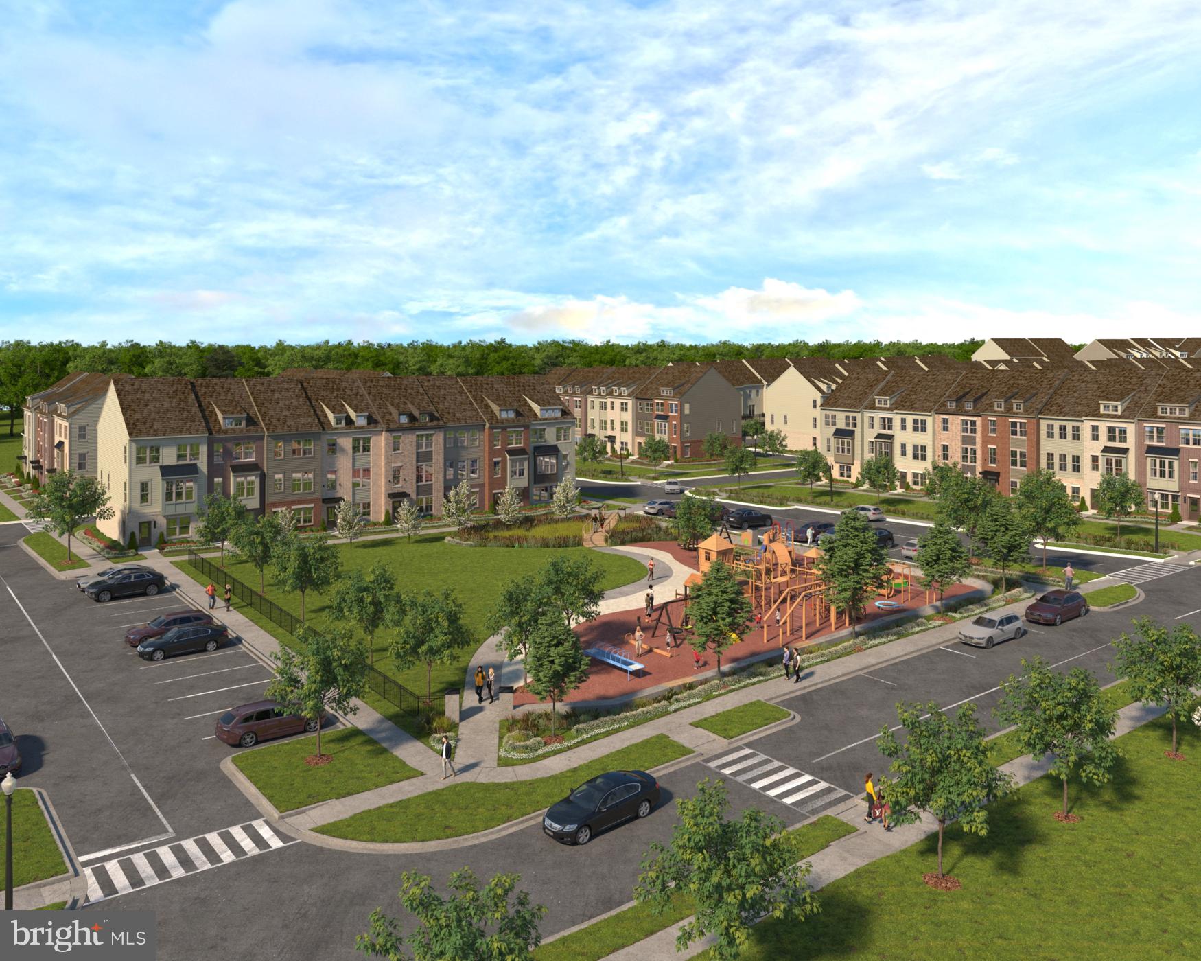 12504 Terrabrooke Avenue Brandywine, MD 20613 - Photo 21 of 34 an aerial view of a city with lots of residential buildings ocean and mountain view in back
