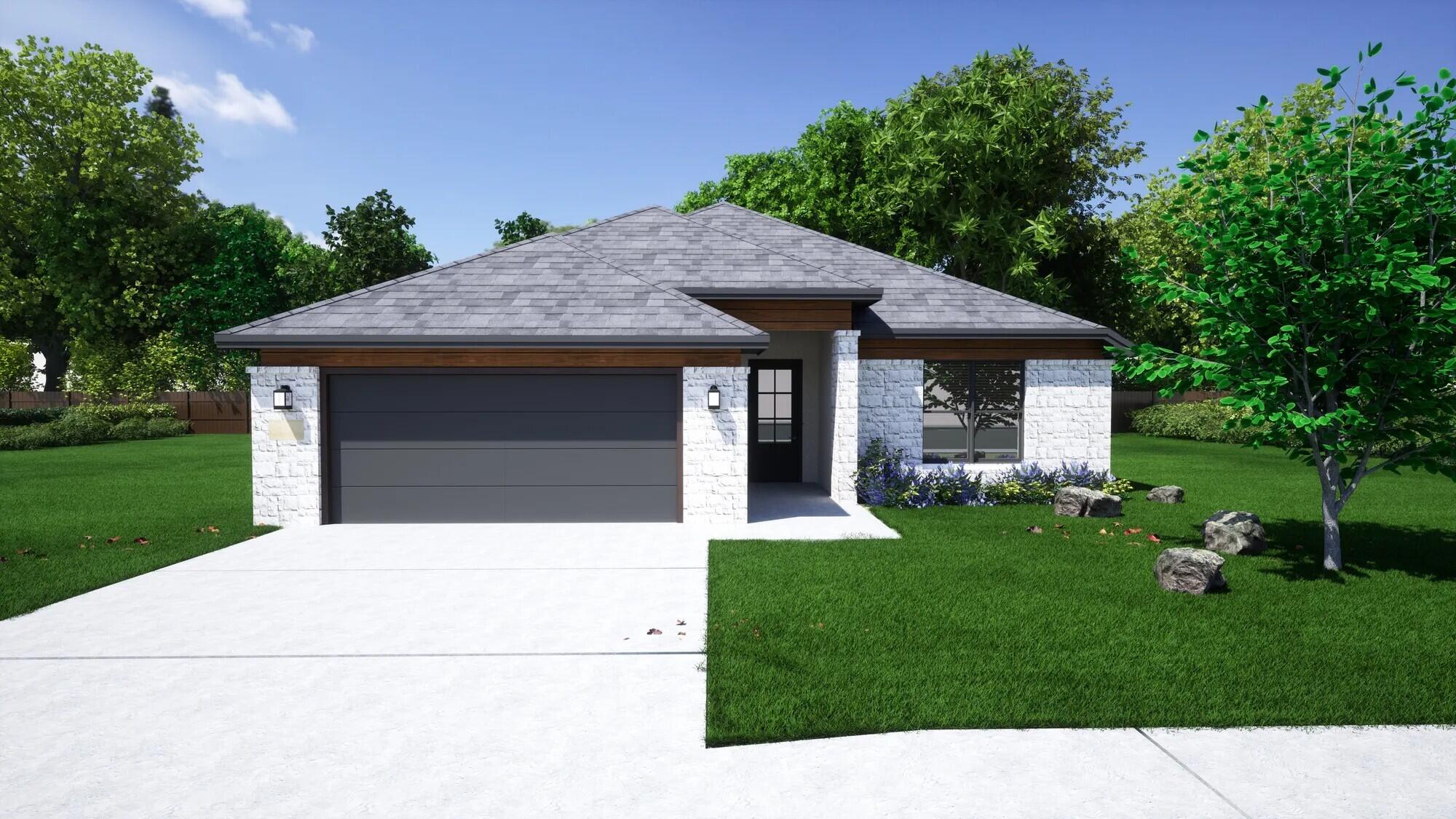 2816 133rd Street Lubbock, TX 79423 - Photo 2 of 3 a front view of a house with garden