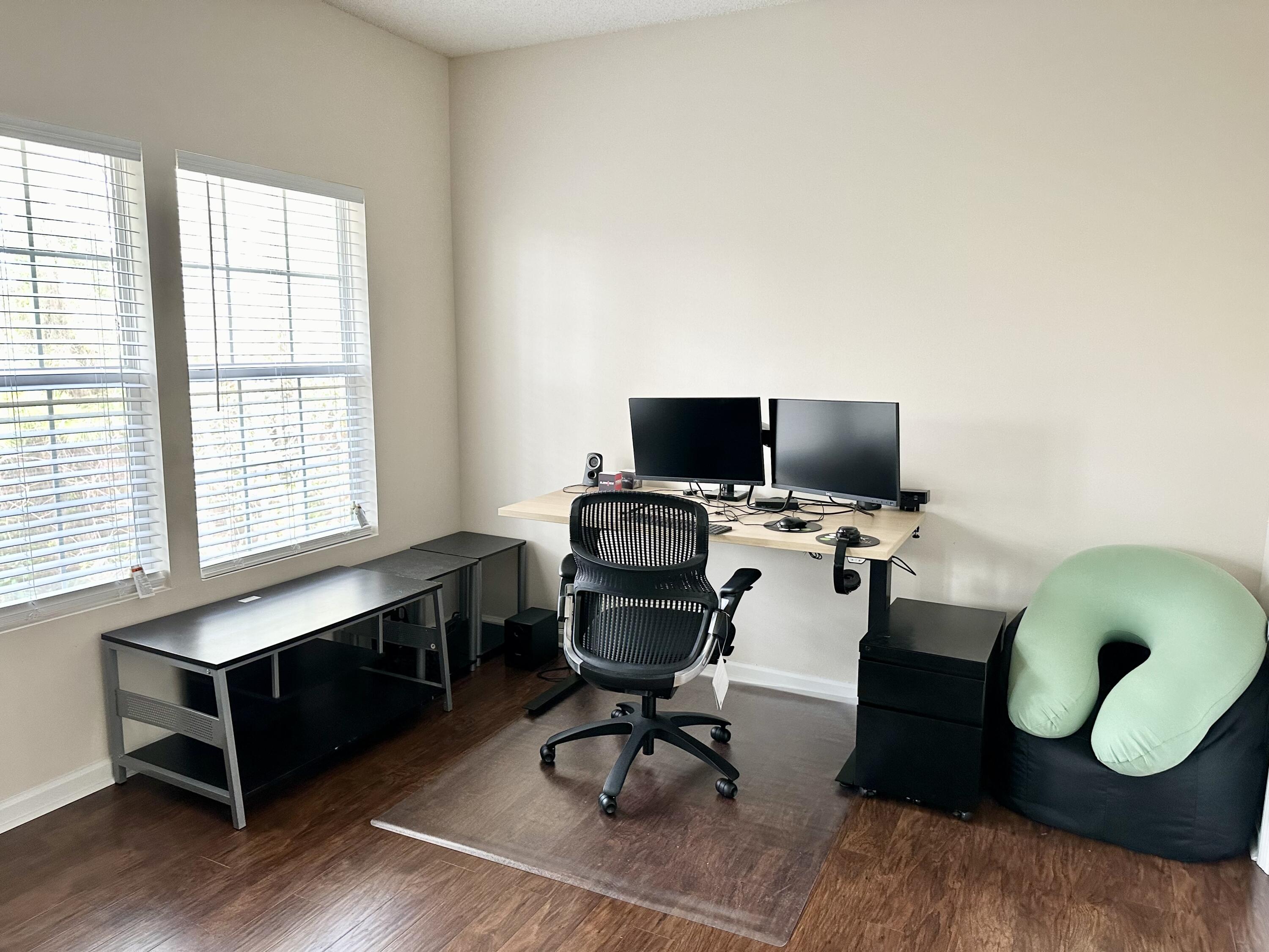 732 East Mack Bayou Drive, Unit 2 Santa Rosa Beach, FL 32459 - Photo 23 of 43 a view of a workspace with furniture and a window