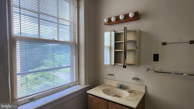 a view of a small space