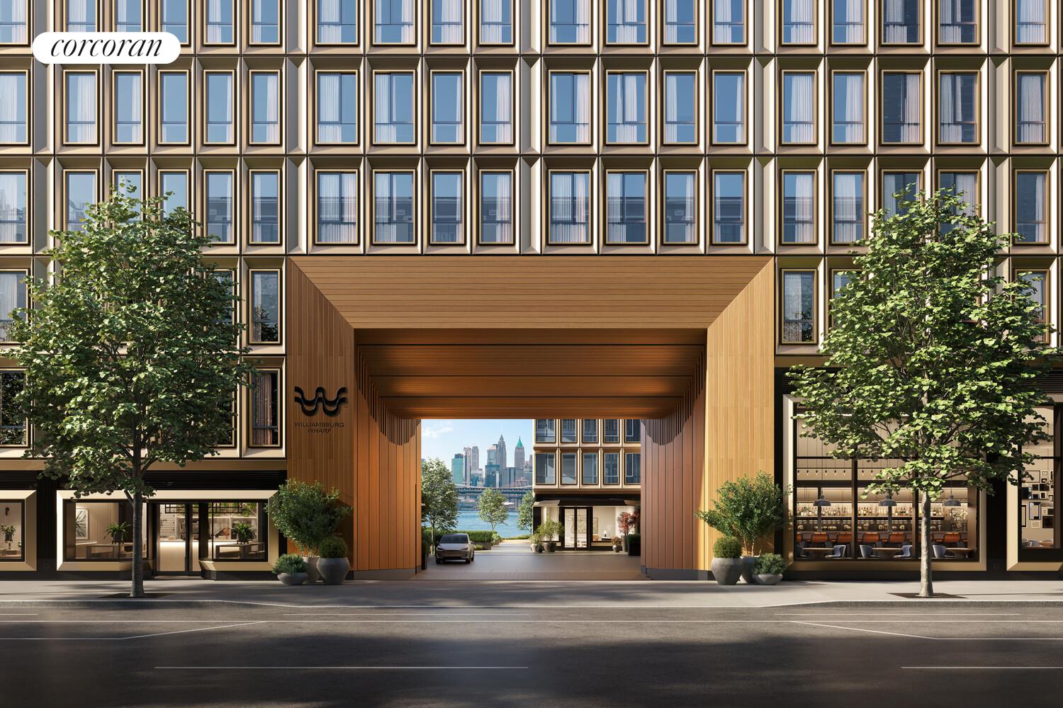 482 Kent Avenue, Unit PHB Brooklyn, NY 11249 - Photo 11 of 28 a view of a building on a street