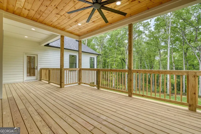 wooden floor in an empty room