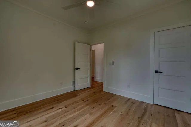 a view of a lake in middle of the town