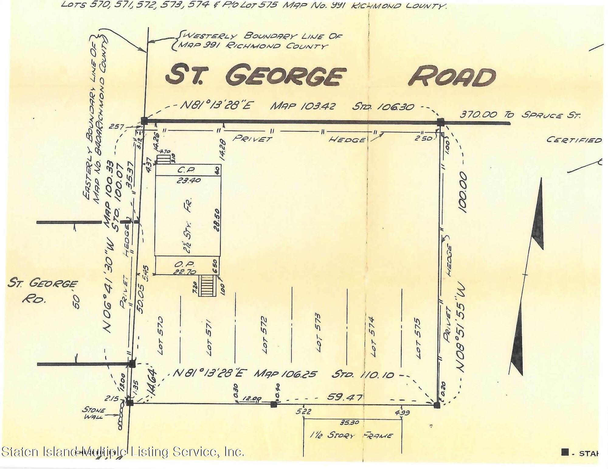 392 St George Road Staten Island, NY 10306 - Photo 7 of 7 Survey