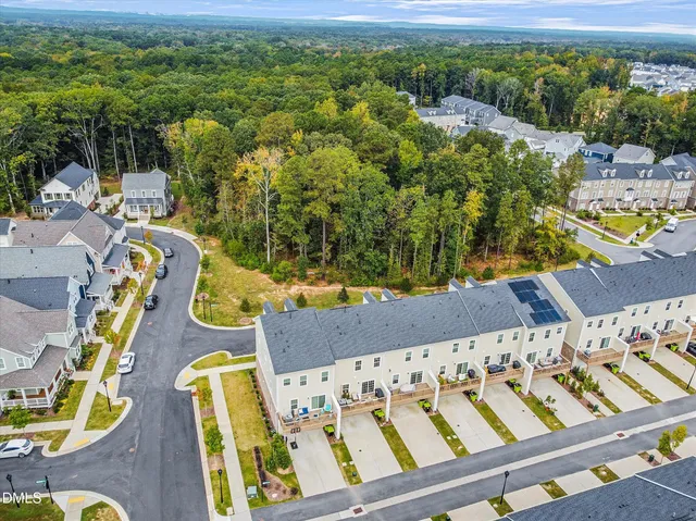 a view of table and chairs in patio