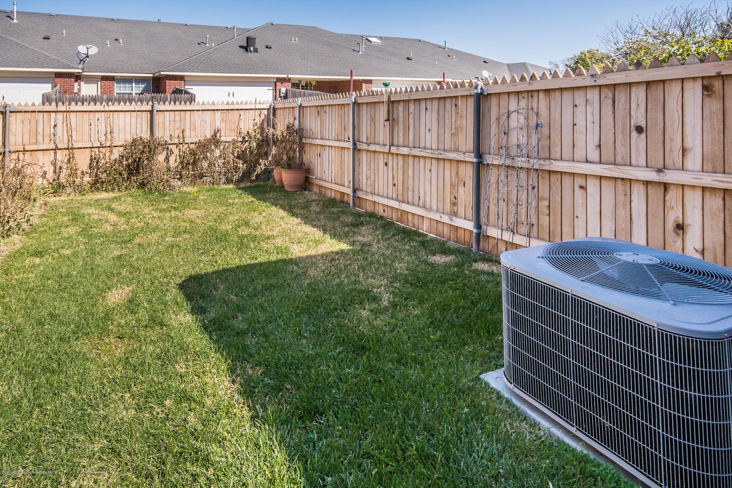 7006 Thunder Road Amarillo, TX 79119 - Photo 16 of 18 Backyard
