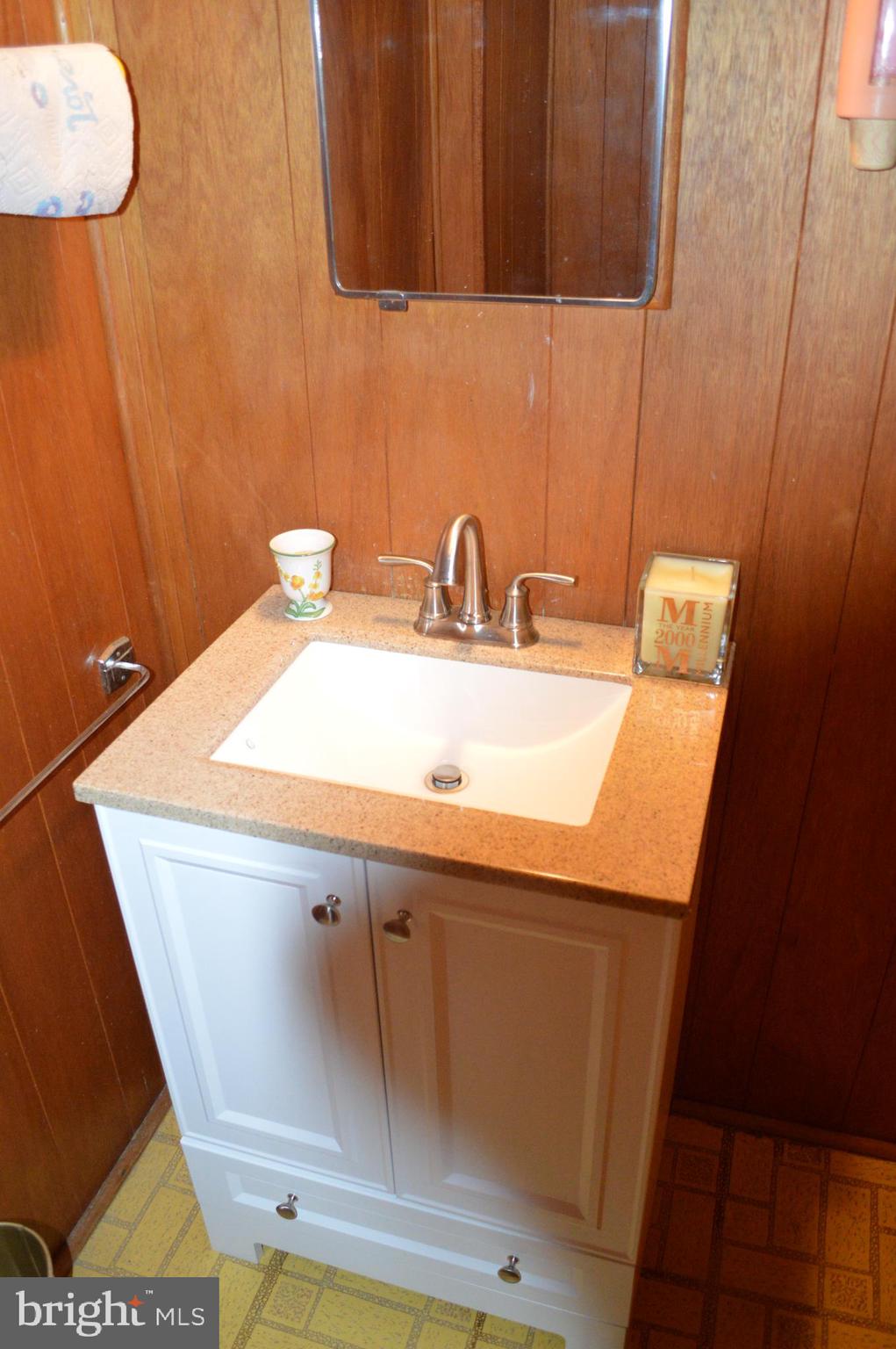 8110 Pleasant Plains Road Towson, MD 21286 - Photo 22 of 27 lower level half bath updated vanity