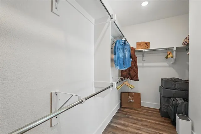 a view of hallway with stairs