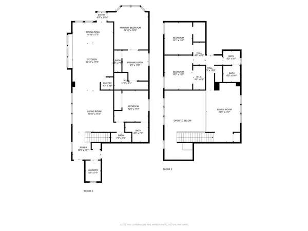 a picture of a floor plan