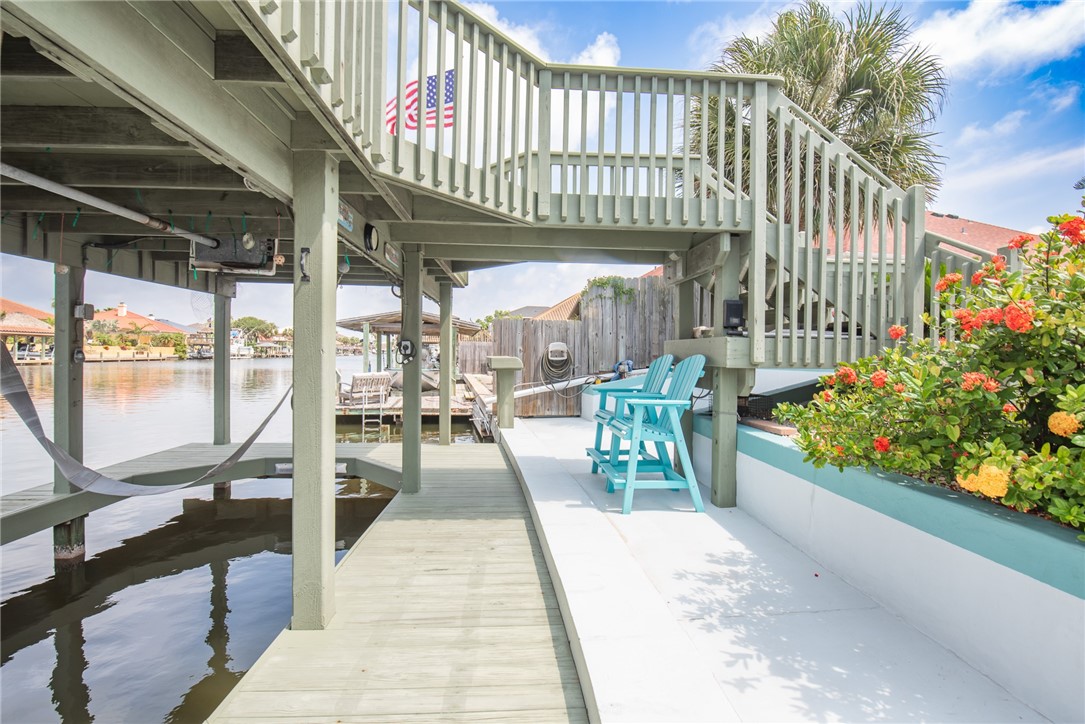 15969 Punta Espada Loop Corpus Christi, TX 78418 - Photo 28 of 40 Boat slip and electric lift.