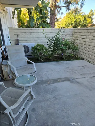 a view of outdoor space and patio