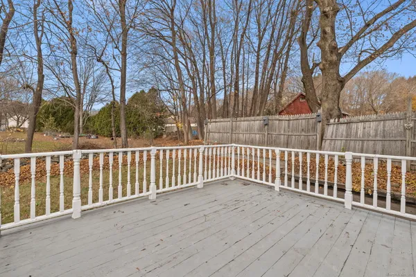 a view of a roof deck