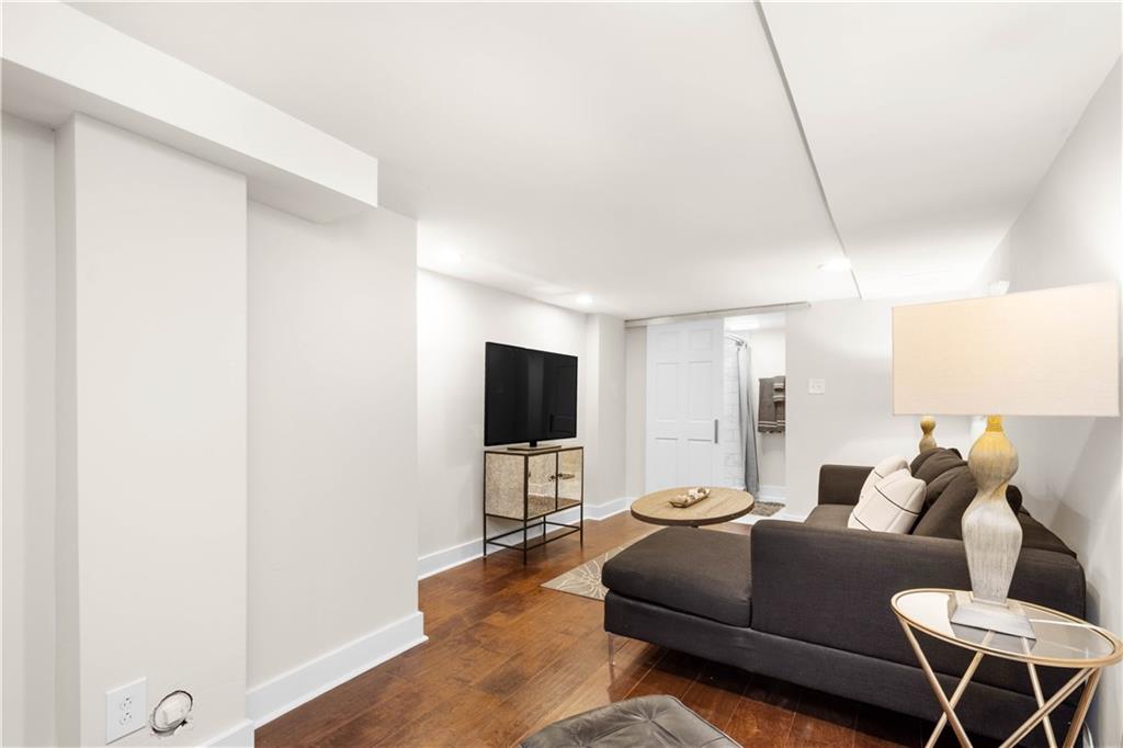 1015 Greentree Road Pittsburgh, PA 15220 - Photo 20 of 25 Don't Miss the Wide Plank Hardwood Flooring and Recessed Lighting