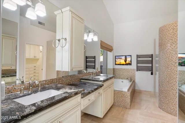 a view of a livingroom with wooden floor