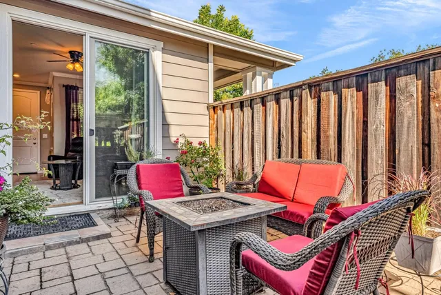 a view of front door