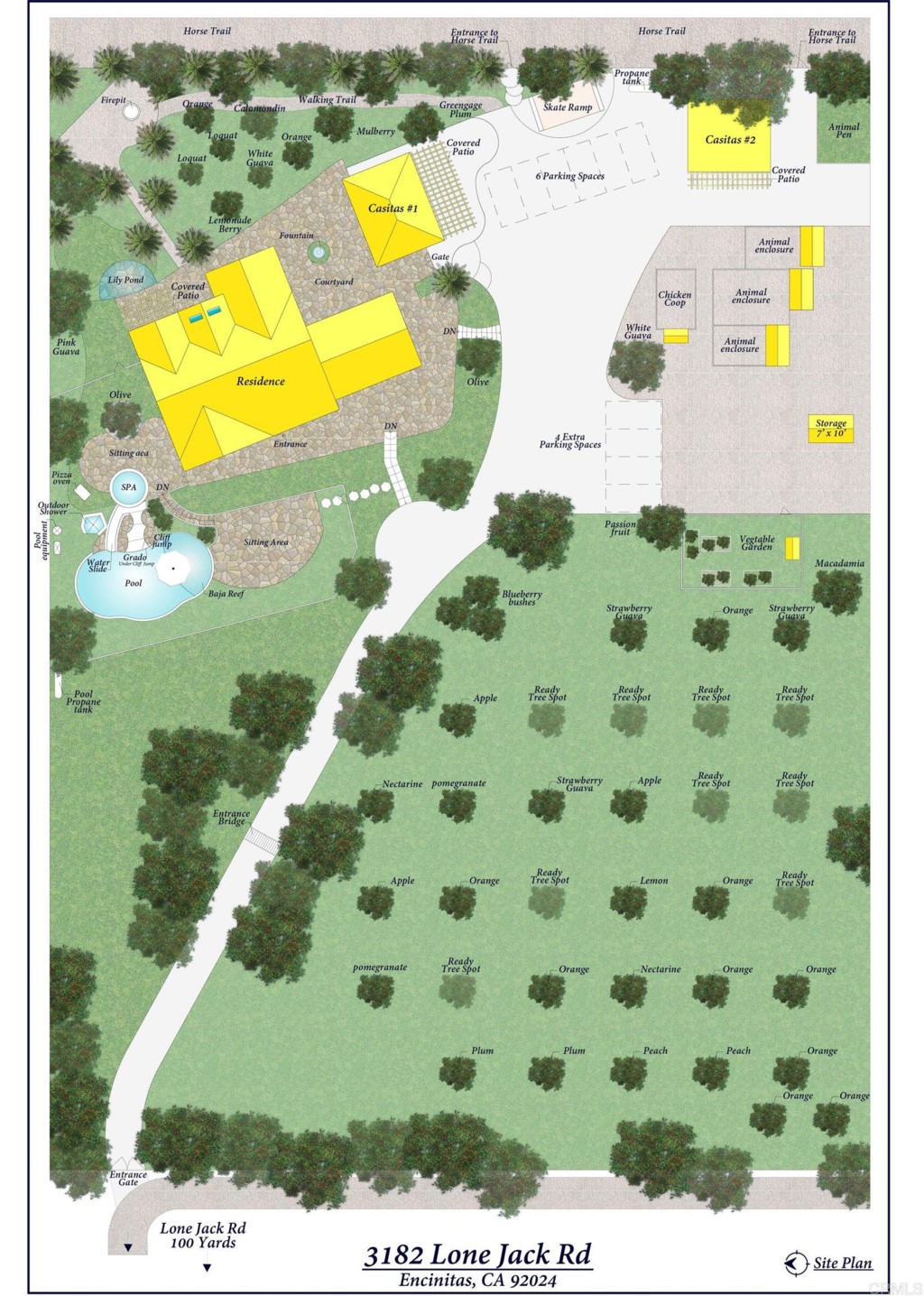 3182 Lone Jack Road Encinitas, CA 92024 - Photo 3 of 37 a bathroom with a sink and mirror
