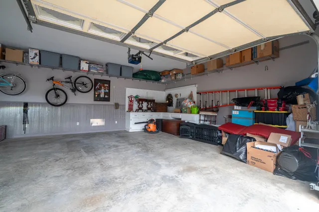 a view of storage and utility room