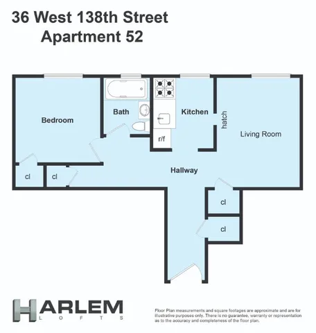 $299,000 | 36 West 138th Street, Unit 52 | Central Harlem
