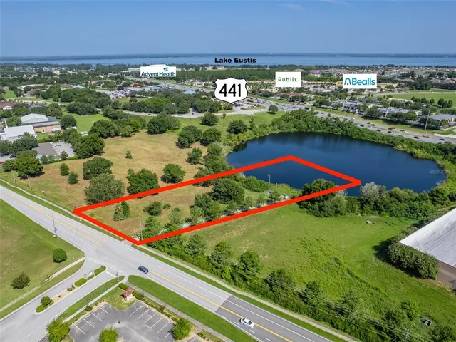 a view of a lush green field