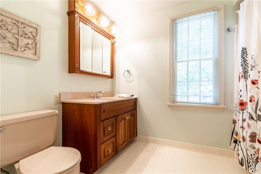525 Trotwood Ridge Road Pittsburgh, PA 15241 - Photo 13 of 15 Upstairs second bathroom in the hallway.