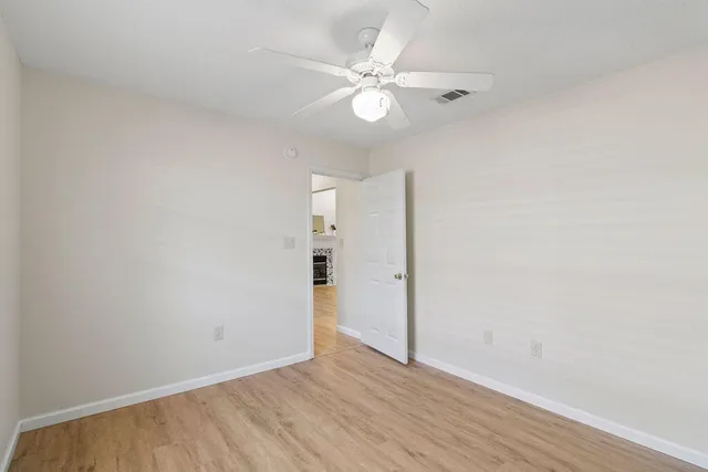 wooden floor in an empty room