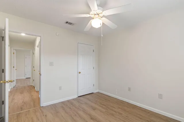 wooden floor in an empty room