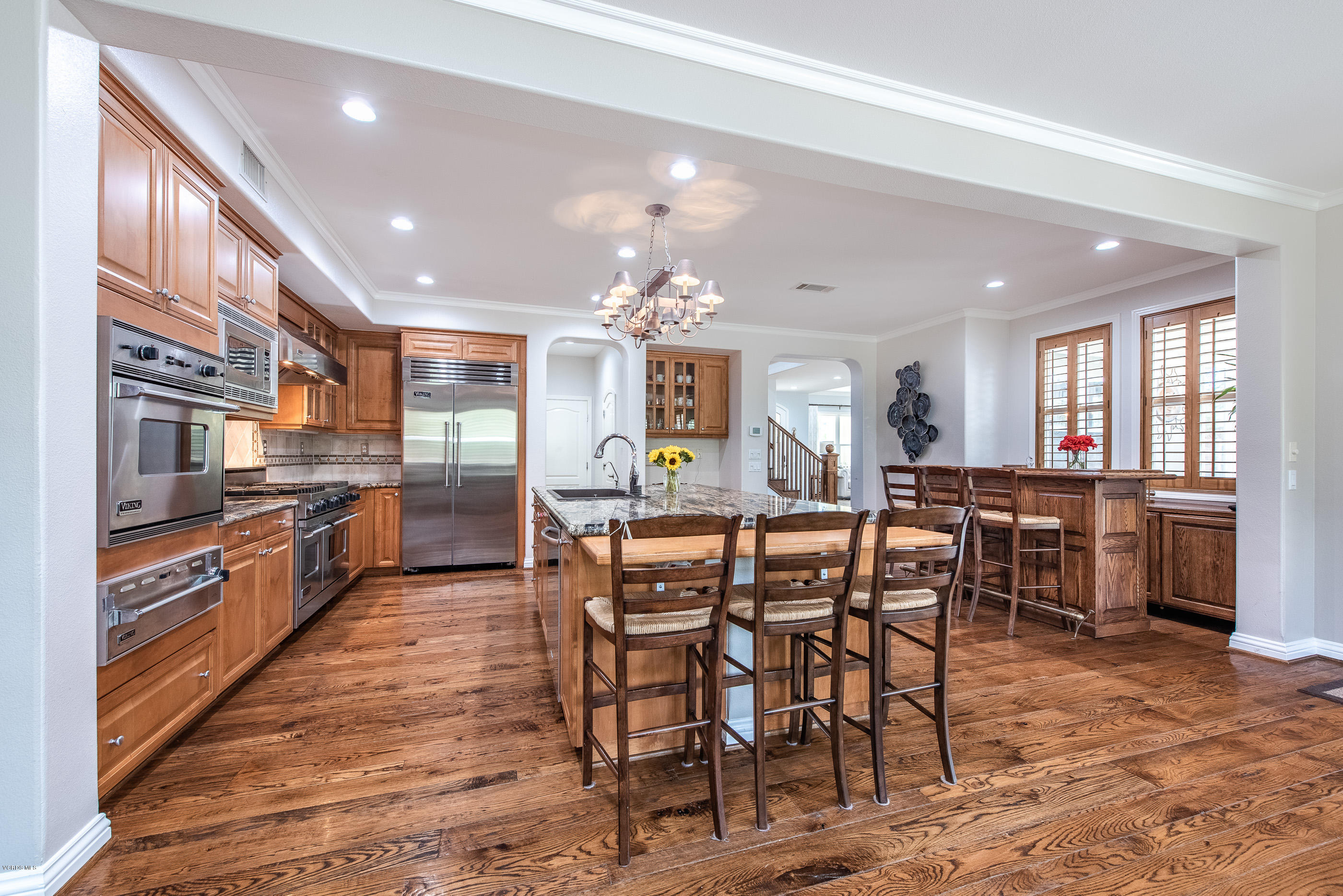 5635 Evening Sky Drive Simi Valley, CA 93063 - Photo 27 of 84 a view of a dining area with furniture window and wooden floor