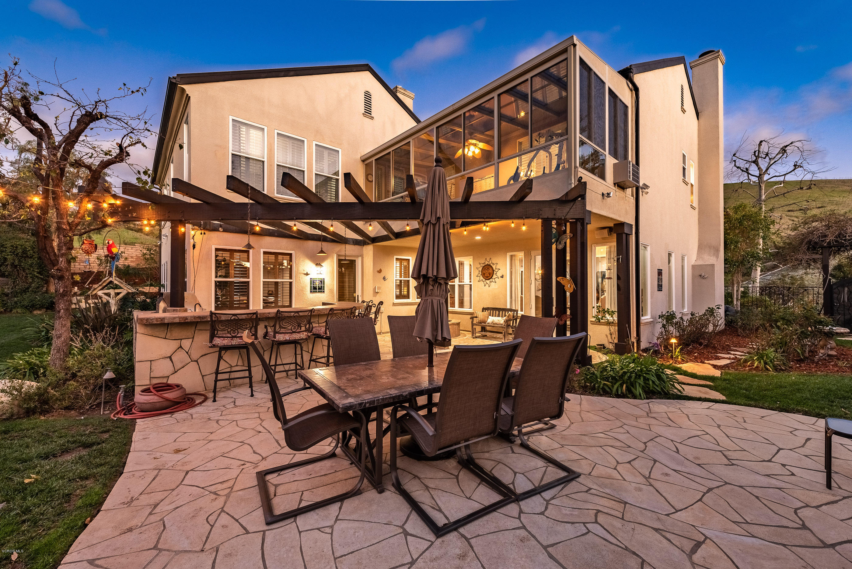 5635 Evening Sky Drive Simi Valley, CA 93063 - Photo 76 of 84 a view of a building with sitting area