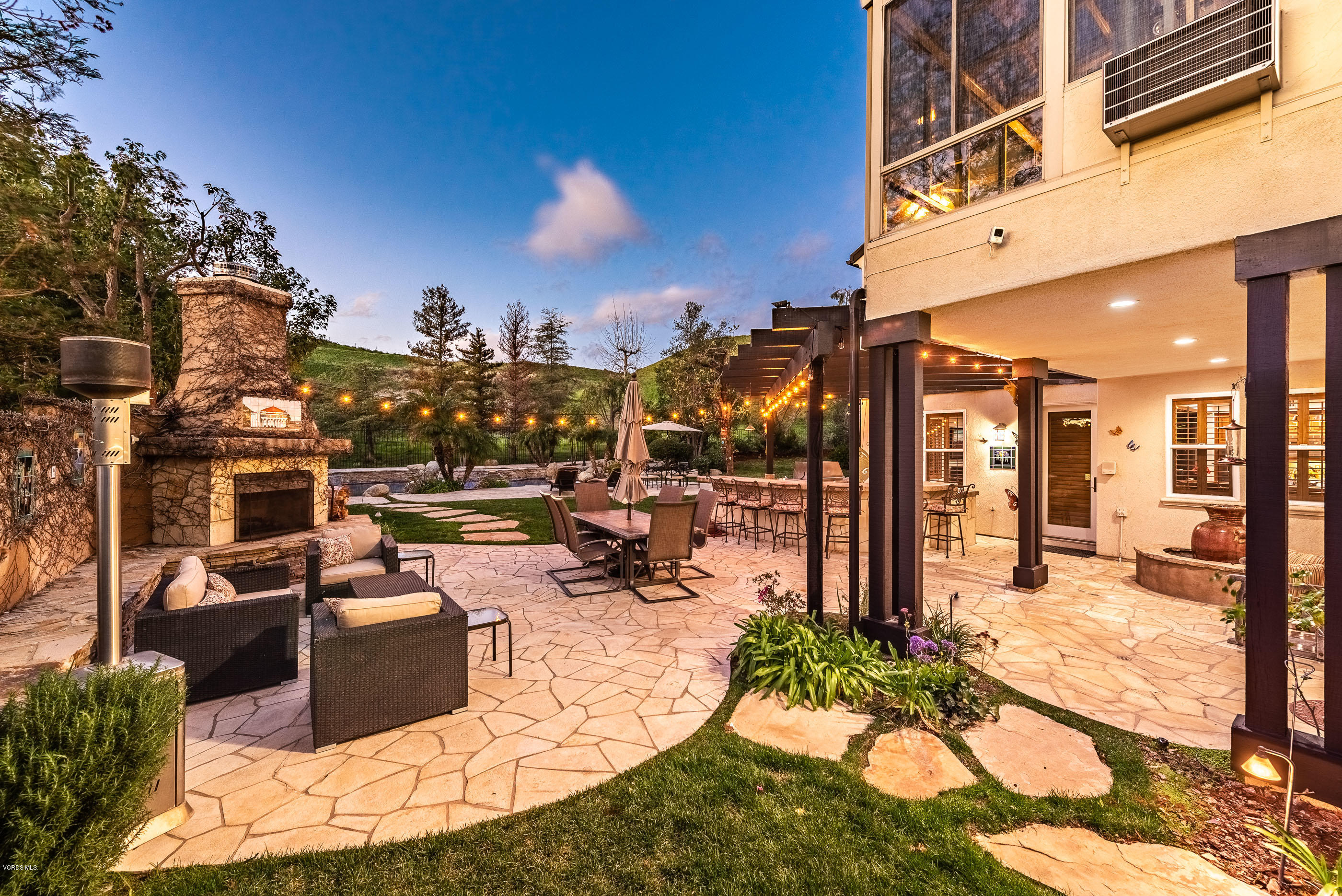 5635 Evening Sky Drive Simi Valley, CA 93063 - Photo 77 of 84 Outdoor Fireplace