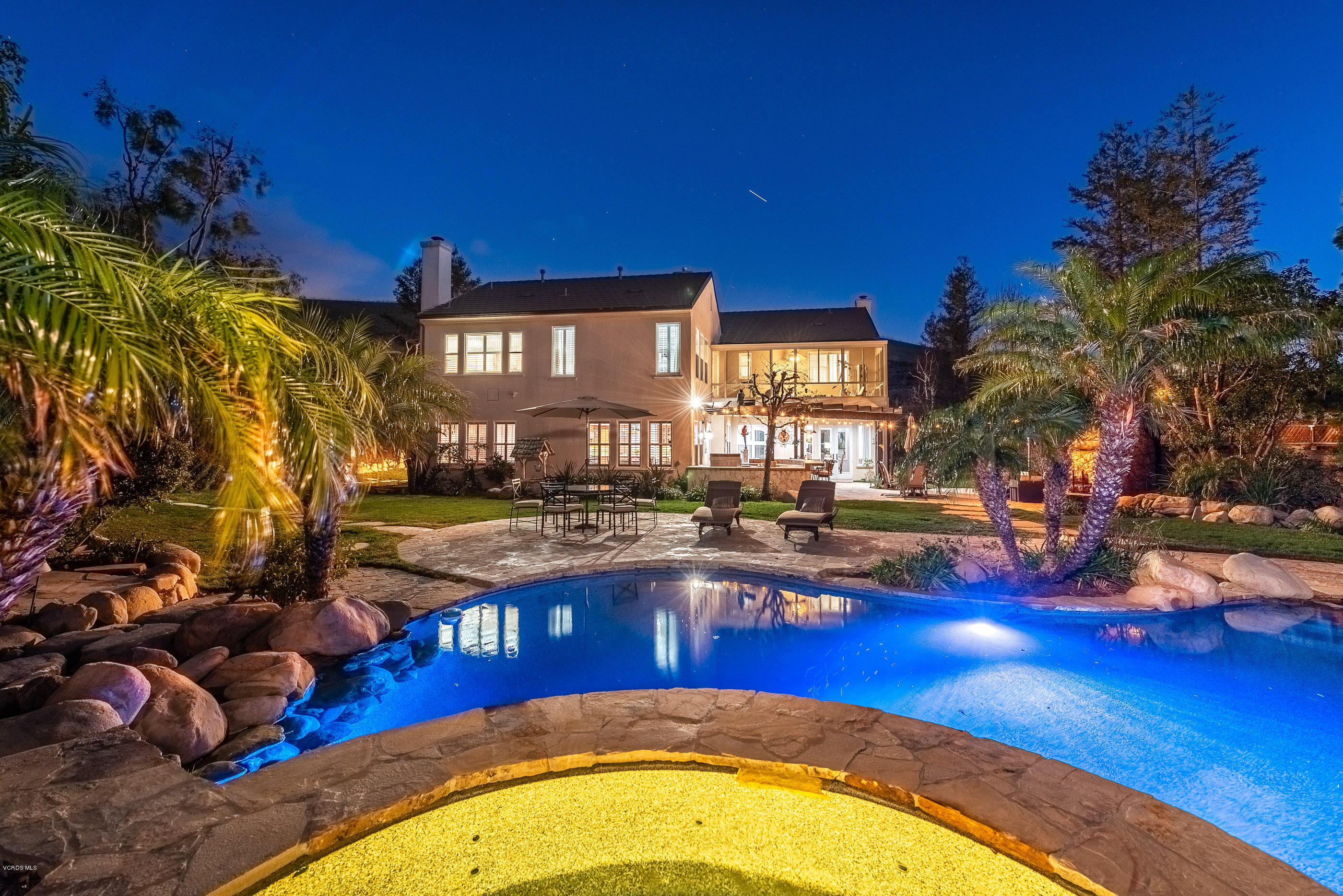 5635 Evening Sky Drive Simi Valley, CA 93063 - Photo 9 of 84 a view of a swimming pool with outdoor seating