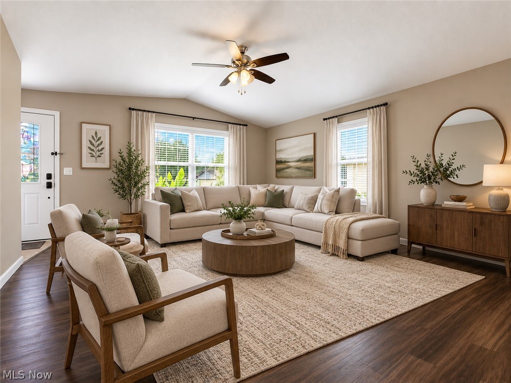 223 Home Street Rittman, OH 44270 - Photo 2 of 25 Living Room-Virtual Staging