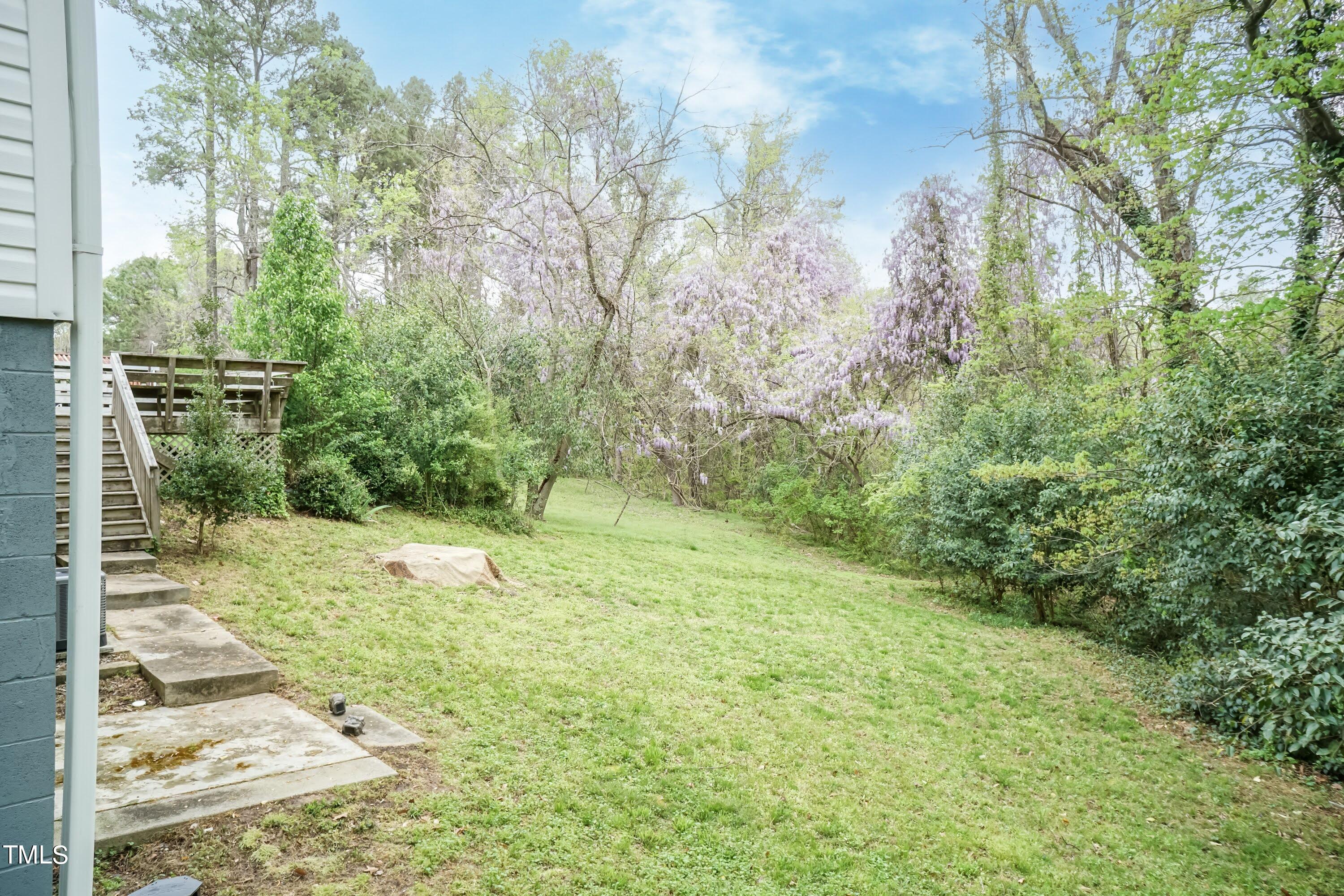2019 Highway 55 Durham, NC 27707 - Photo 23 of 34 a view of a yard with plants and trees