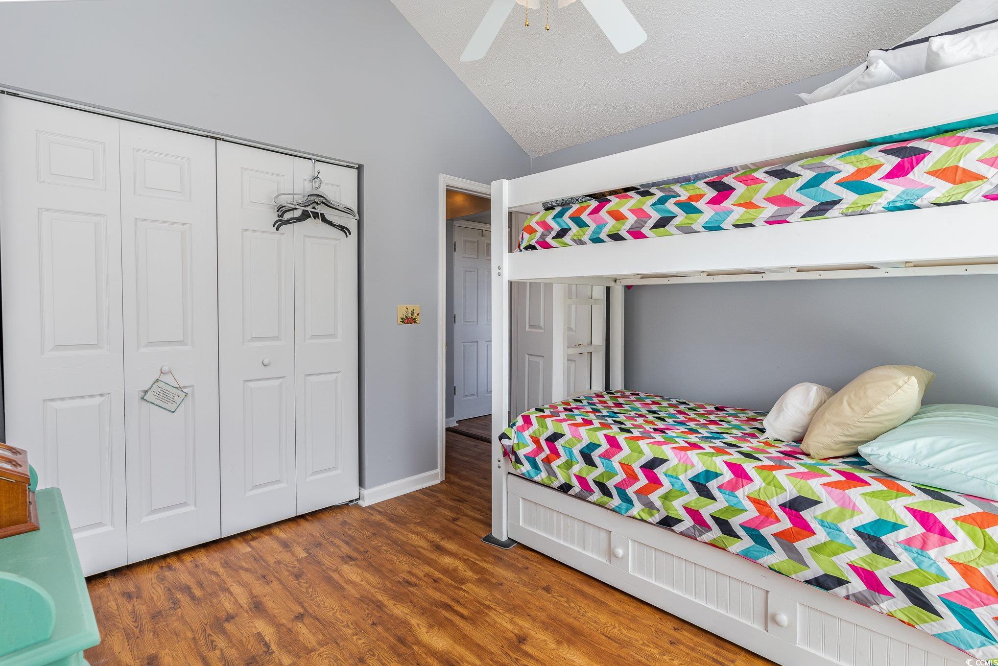 354 Deer Run Avenue Georgetown, SC 29440 - Photo 19 of 32 Bedroom featuring lofted ceiling, a closet, a ceil