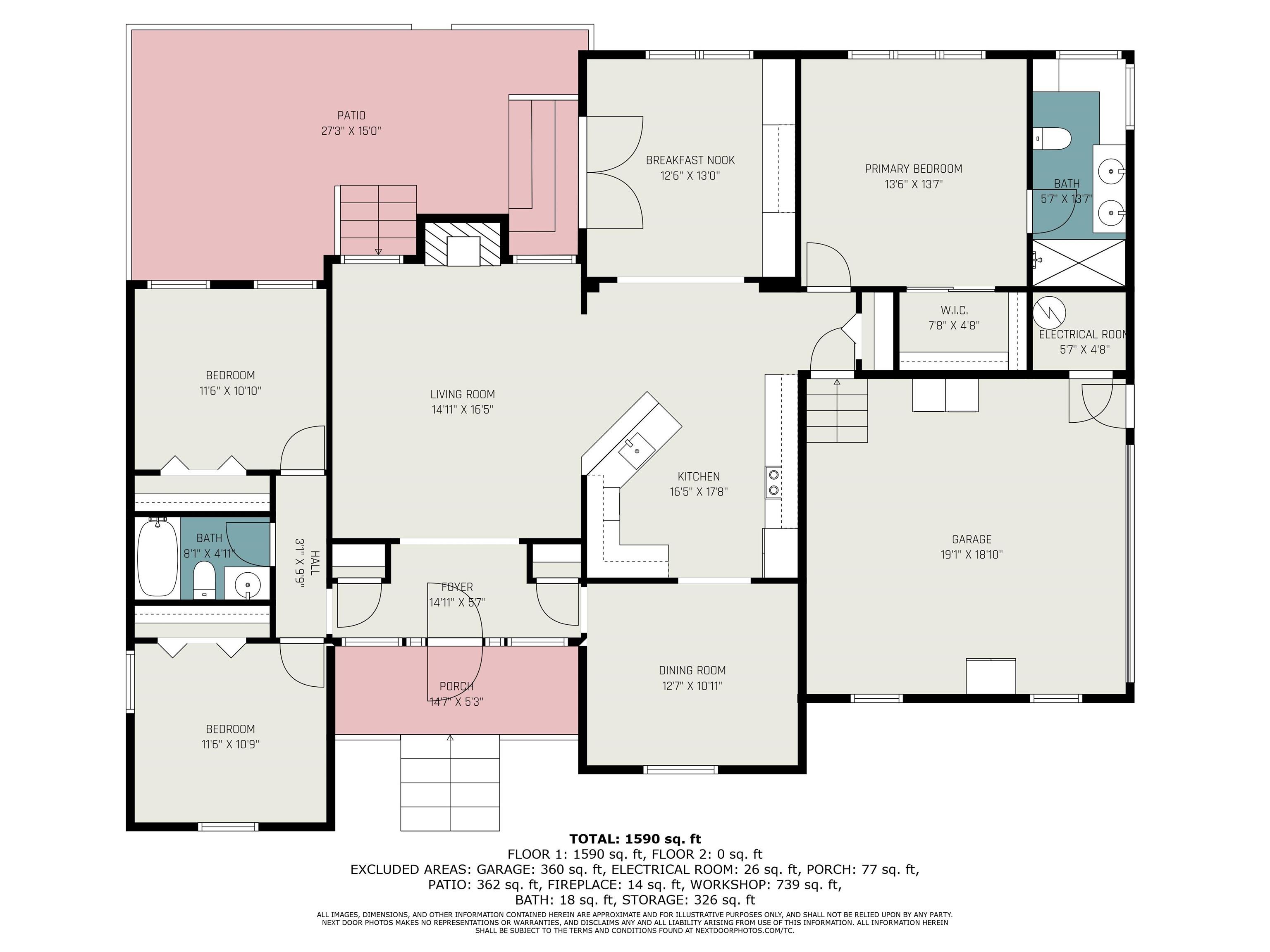 354 Deer Run Avenue Georgetown, SC 29440 - Photo 31 of 32 View of layout