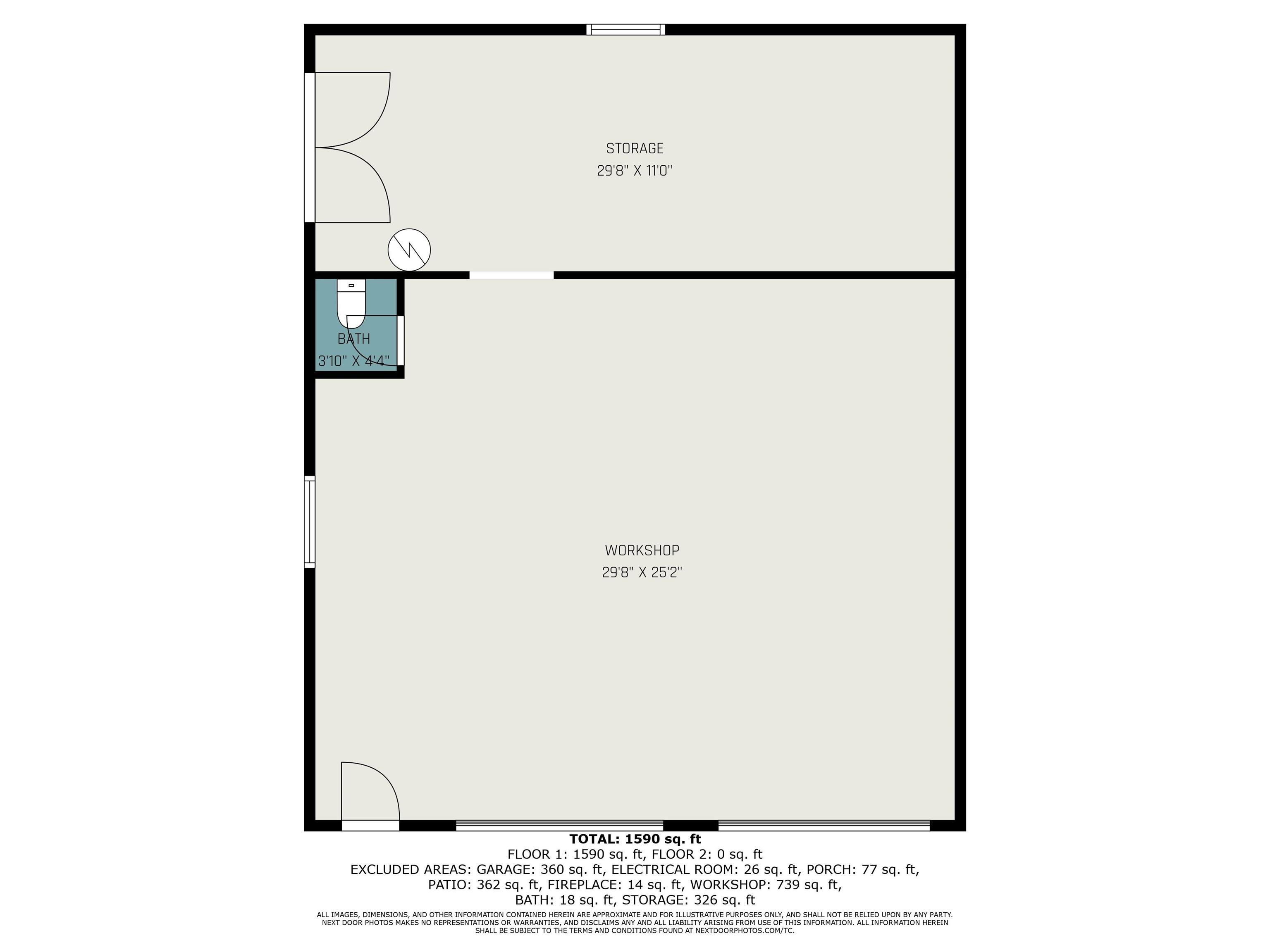 354 Deer Run Avenue Georgetown, SC 29440 - Photo 32 of 32 View of layout