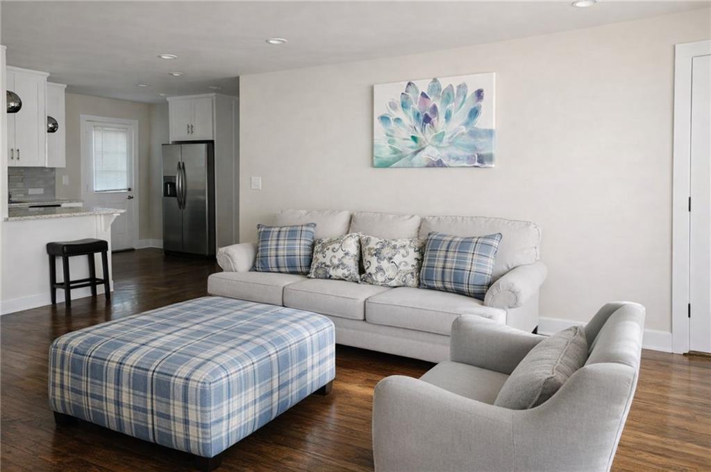 2130 Seavey Drive Decatur, GA 30032 - Photo 4 of 16 a bedroom with a bed and couch