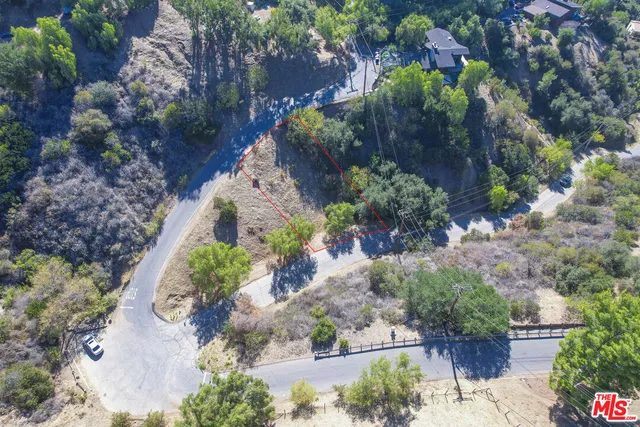 a view of a lake with mountain