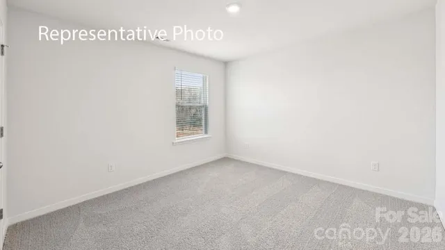 a view of a room with window