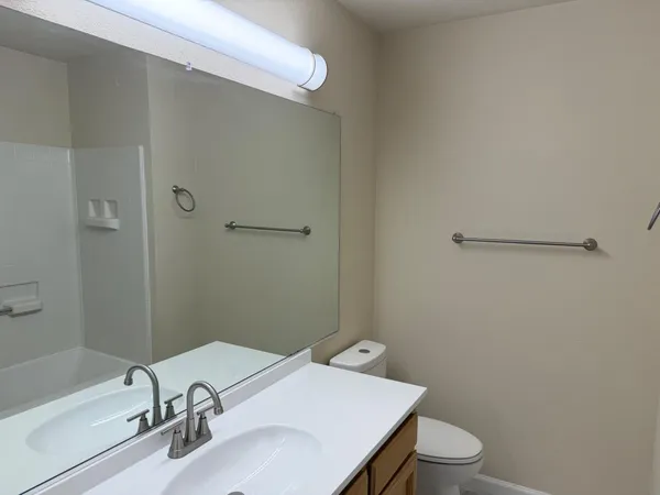 a bathroom with a sink and a toilet