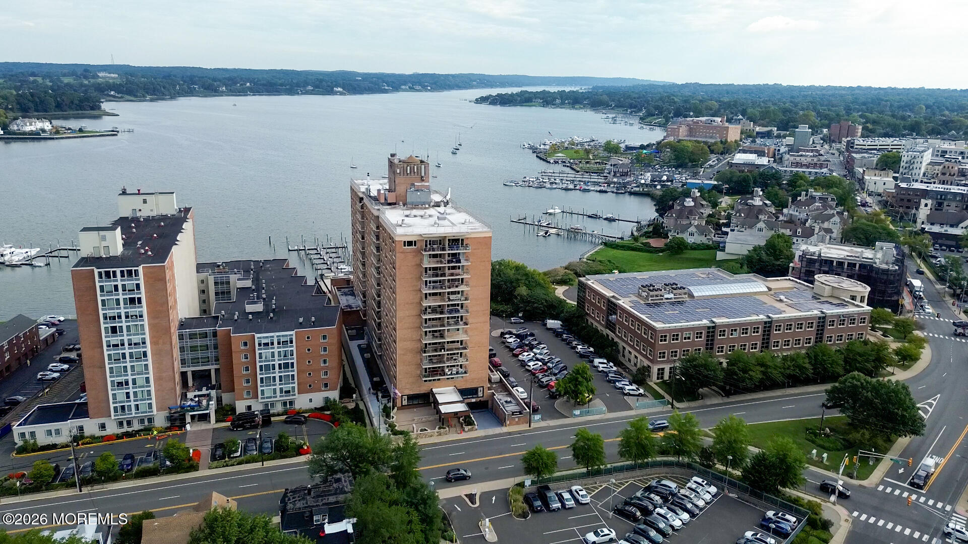 28 Riverside Avenue, Unit 6B Red Bank, NJ 07701 - Photo 31 of 31 Drone footage-5