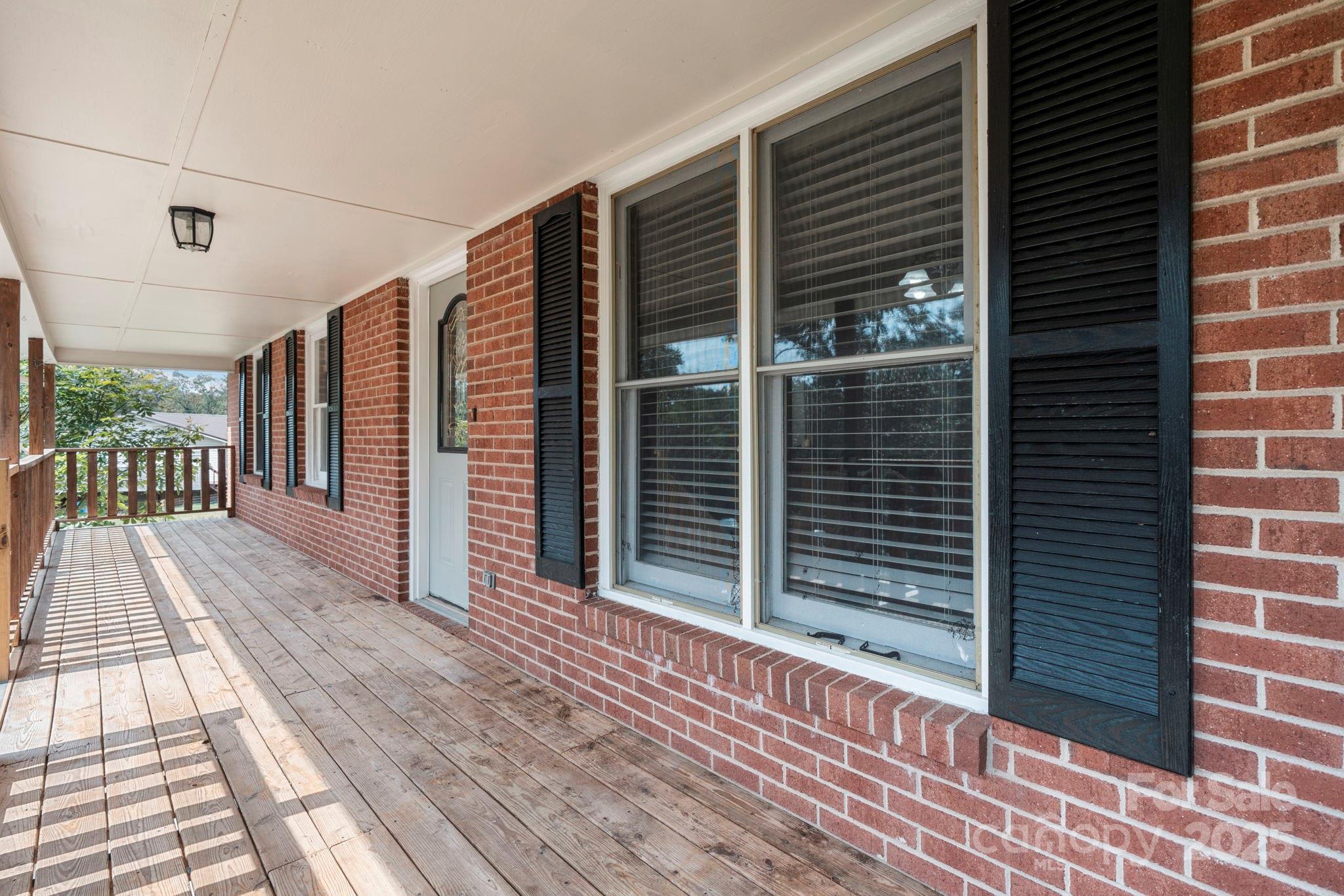 4815 Mt Olive Church Road Morganton, NC 28655 - Photo 13 of 27 a view of a balcony on the house